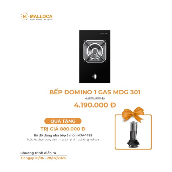 Bếp Gas Domino MALLOCA MDG 301