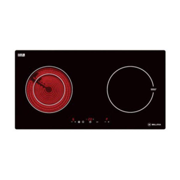 Bếp Từ Kết Hợp Hồng Ngoại MALLOCA MH-02IR 2 Vùng Nấu