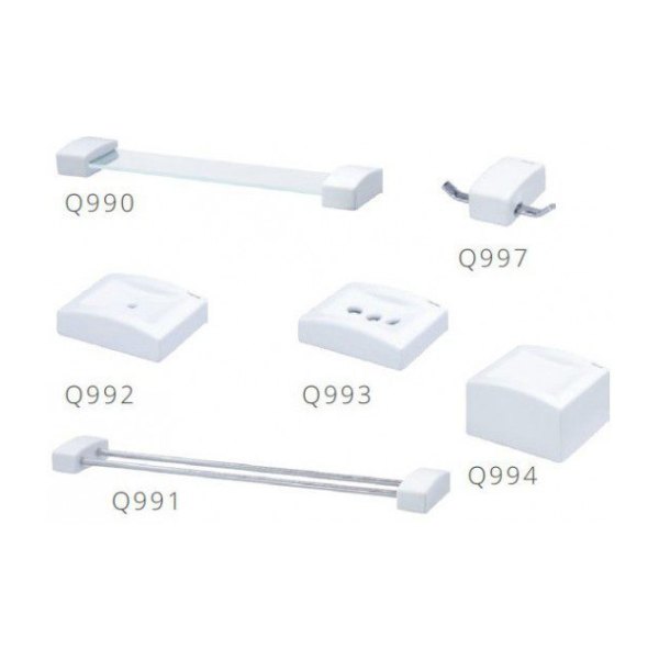 Bộ Phụ Kiện CAESAR Q990-A6-PW Sứ 6 Món