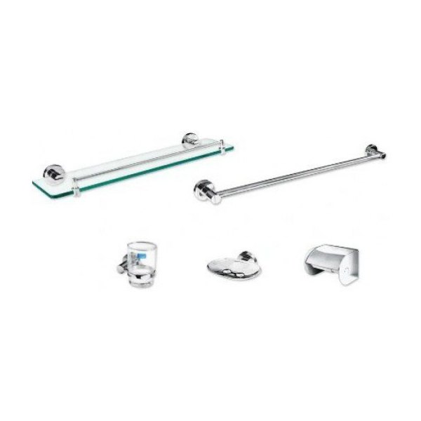 Bộ Phụ Kiện Phòng Tắm VIGLACERA VG92 (VGPK02) 5 Món Inox