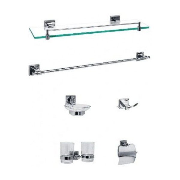 Bộ Phụ Kiện Phòng Tắm VIGLACERA VG95 (VGPK02) 6 Món Inox