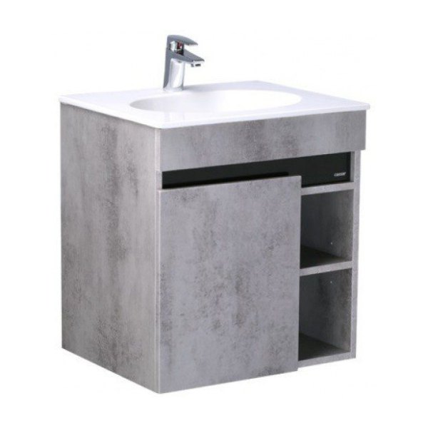 Bộ Tủ Cabinet CAESAR LF5024/EH05024ASV Kèm Lavabo Màu Xám