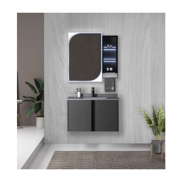 Bộ Tủ Chậu Phòng Tắm MOWOEN MW6602-80 800mm
