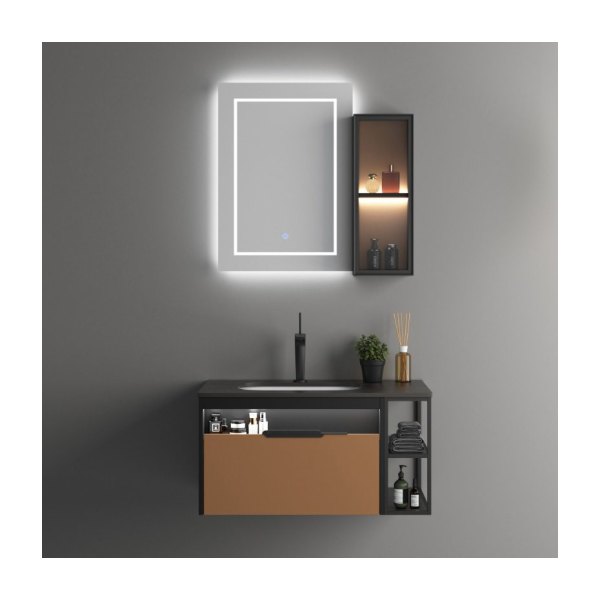 Bộ Tủ Chậu Phòng Tắm MOWOEN MW6622-80 800mm
