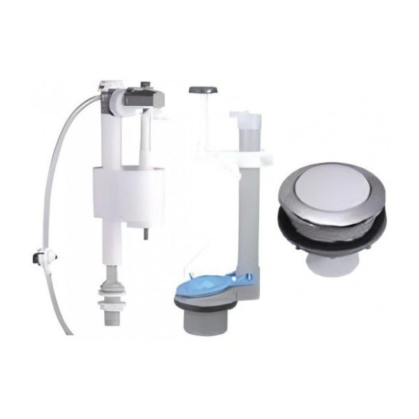 Bộ Xả Bồn Cầu Caesar FP825AV (CT1325 CTS1325 CT1338 CTS1338) 2 Khối