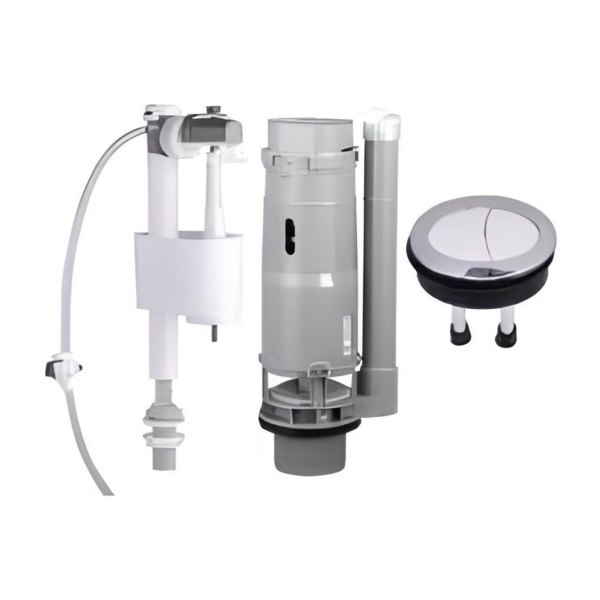 Bộ Xả Bồn Cầu Caesar FP826A (CD1331, CD1330) 2 Khối