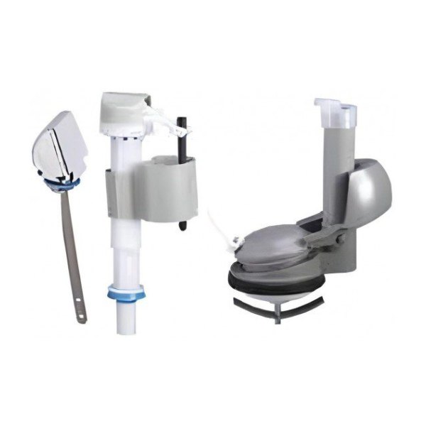 Bộ Xả Bồn Cầu Caesar FP853A (C1353) Chính Hãng