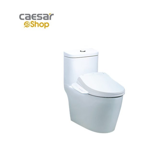 Bồn cầu 1 khối nắp điện tử Caesar C1364F/TAF400H