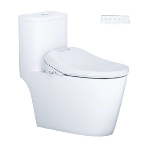 Bồn cầu 1 khối nắp điện tử Caesar C1364F/TAF610H