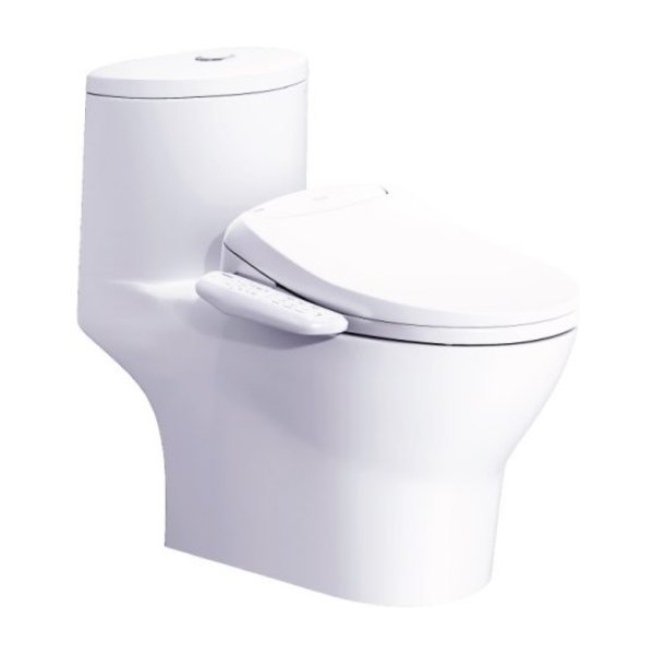 Bồn cầu 1 khối nắp điện tử Caesar C1375F/TAF400H