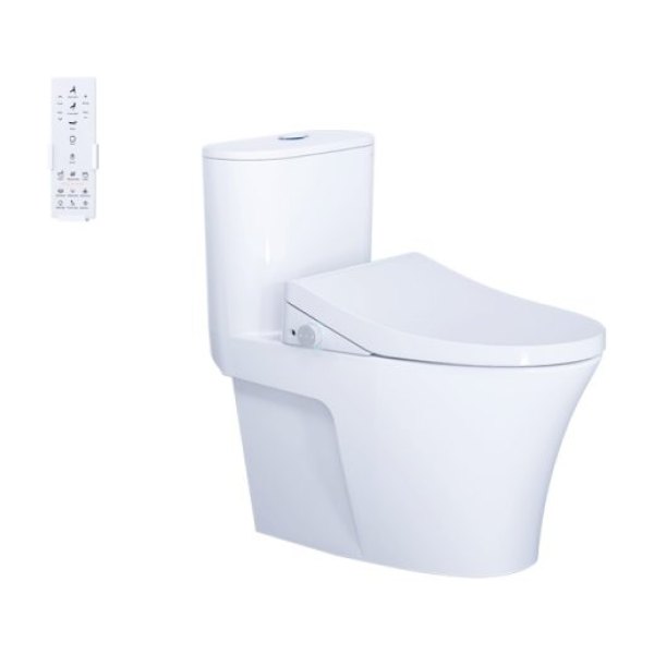 Bồn cầu 1 khối nắp điện tử Caesar C1395F/TAF512H