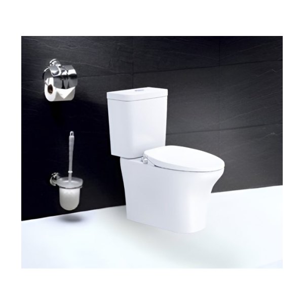 Bồn cầu 2 khối Caesar nắp cơ CD1341/TAF060