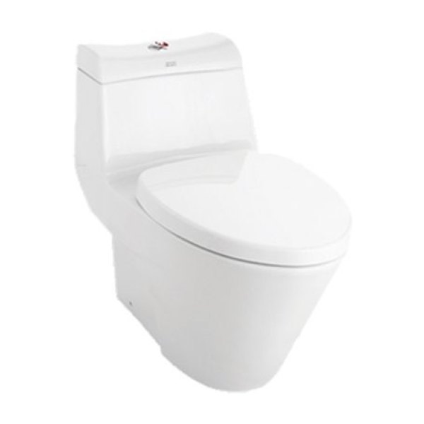 Bồn Cầu AMERICAN STANDARD VF-2010 1 Khối Nắp Êm