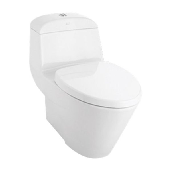Bồn Cầu AMERICAN STANDARD VF-2011 1 Khối Nắp Êm
