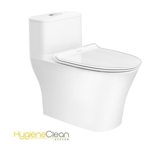 Bồn Cầu AMERICAN STANDARD WP-1880 1 Khối Nắp Êm Crytal