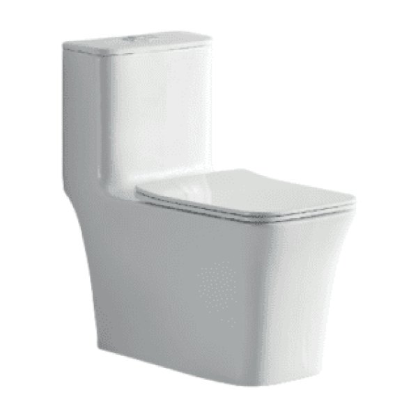 Bồn Cầu BELLO BT-800748 1 Khối Nắp Êm