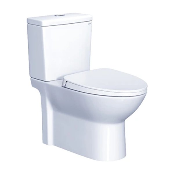 Bồn Cầu CAESAR CD1340 2 Khối Nắp Êm