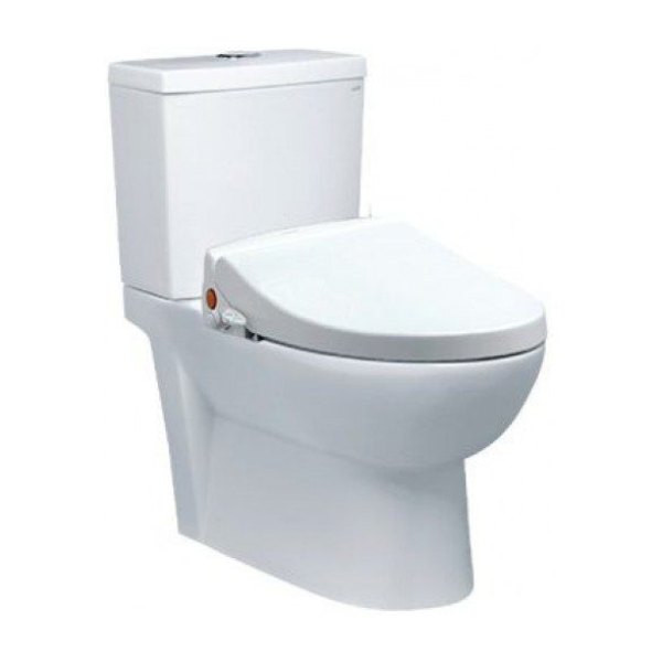 Bồn Cầu CAESAR CD1340/TAF050 2 Khối Nắp Rửa Cơ
