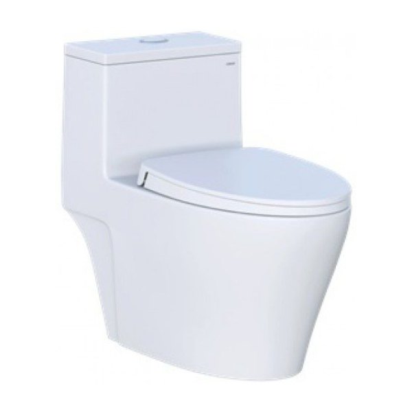 Bồn Cầu CAESAR CD1356 1 Khối Nắp Êm