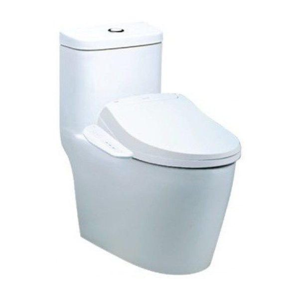 Bồn Cầu CAESAR CD1364/TAF400H 1 Khối Nắp Điện Tử