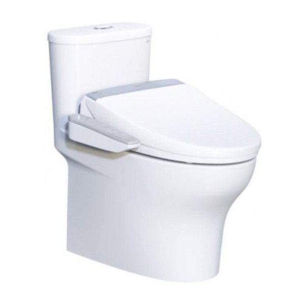 Bồn Cầu CAESAR CD1394/TAF200H 1 Khối Nắp Điện Tử