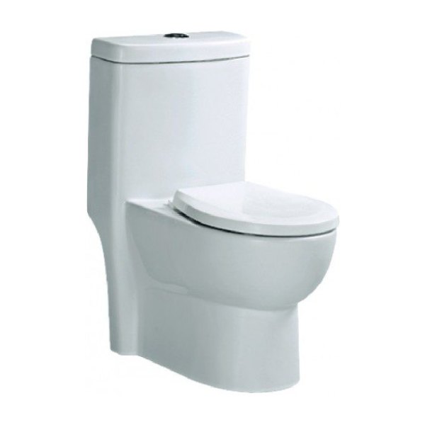 Bồn Cầu CAESAR CD1394 Trẻ Em 1 Khối Nắp Êm
