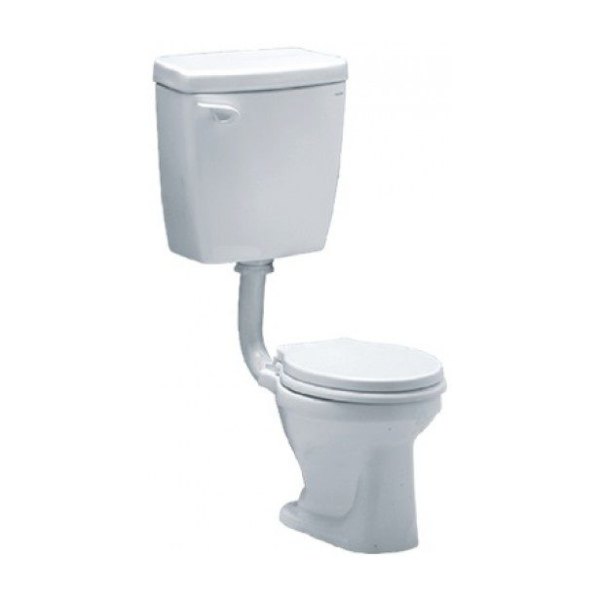 Bồn Cầu CAESAR CT1026 Trẻ Em 2 Khối Nắp Êm
