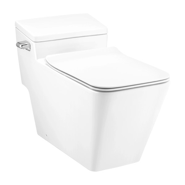 Bồn Cầu COTTO C103247 1 Khối Nắp Êm Xả Gạt