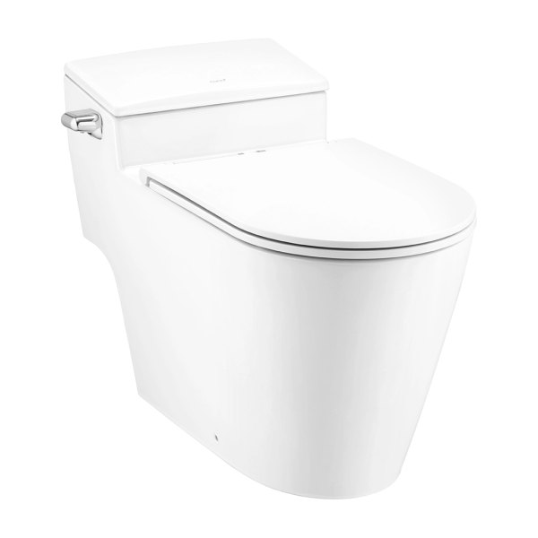 Bồn Cầu COTTO C103347 1 Khối Nắp Êm Xả Gạt