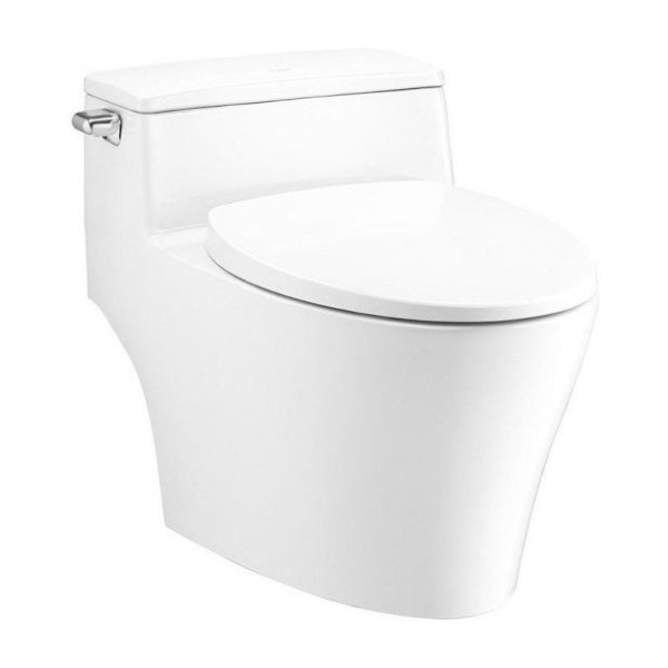 Bồn Cầu COTTO C10357 1 Khối Nắp Êm Xả Gạt