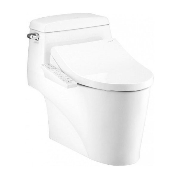 Bồn Cầu COTTO C10527(CV3) 1 Khối Nắp Rửa Điện Tử