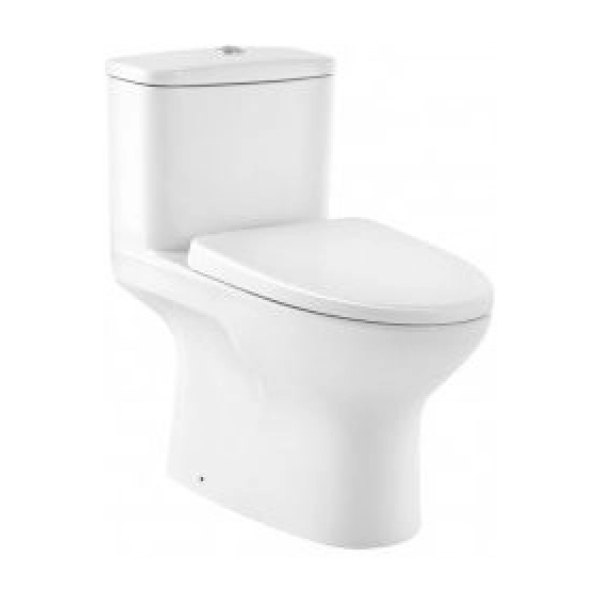 Bồn Cầu COTTO C105337 1 Khối Nắp Êm