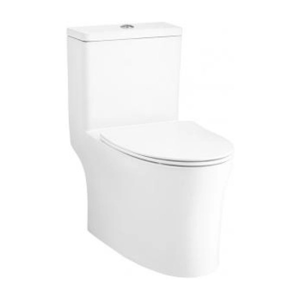 Bồn Cầu COTTO C105607 1 Khối Nắp Êm