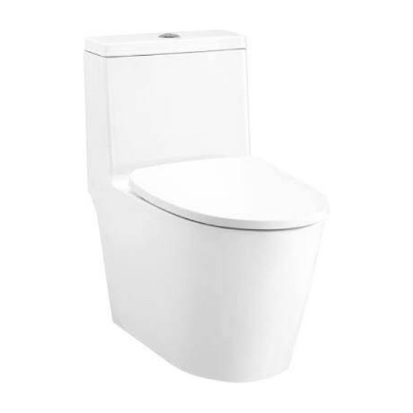 Bồn Cầu Cotto C105707 WH Một Khối Xả Nhấn