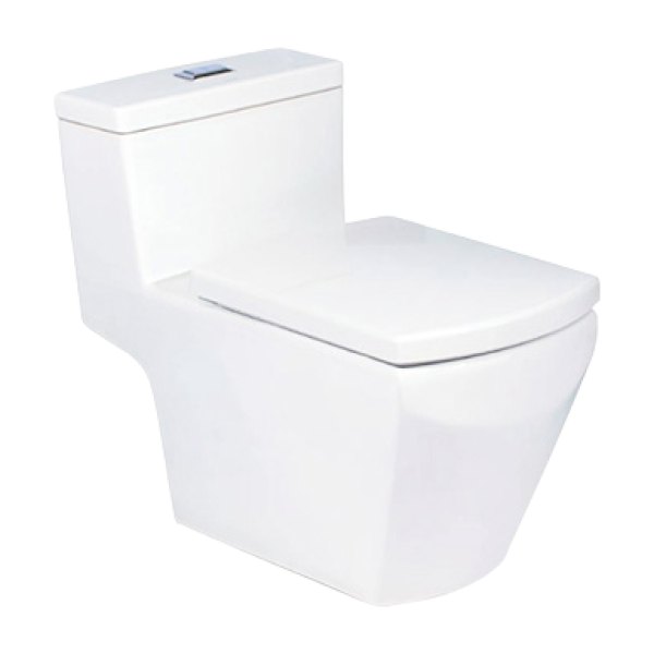 Bồn Cầu COTTO C10717 1 Khối Nắp Êm