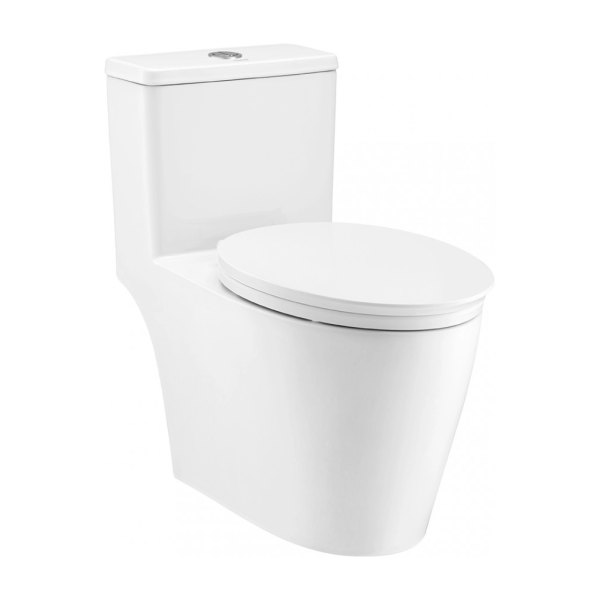 Bồn Cầu COTTO C110507 1 Khối Nắp Êm