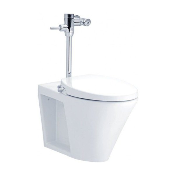 Bồn Cầu COTTO C1322(CN1) Kèm Van Xả Trực Tiếp Cảm Ứng Nắp Rửa Cơ