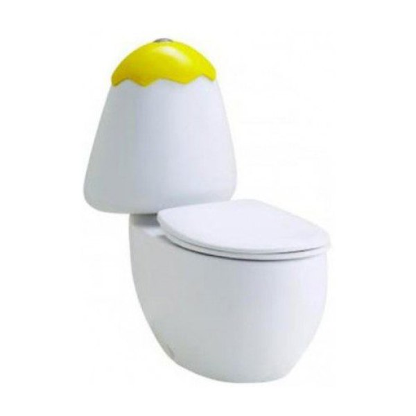 Bồn Cầu COTTO C15037 LM 2 Khối Trẻ Em Nắp Êm