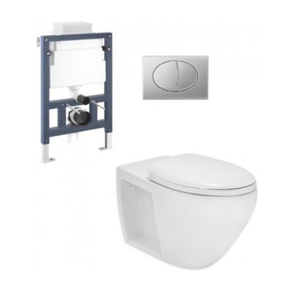 Bồn Cầu COTTO SC198517(T) Treo Tường Nắp Êm