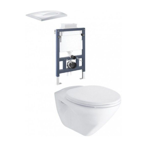 Bồn Cầu COTTO SC199(T) Treo Tường Nắp Êm