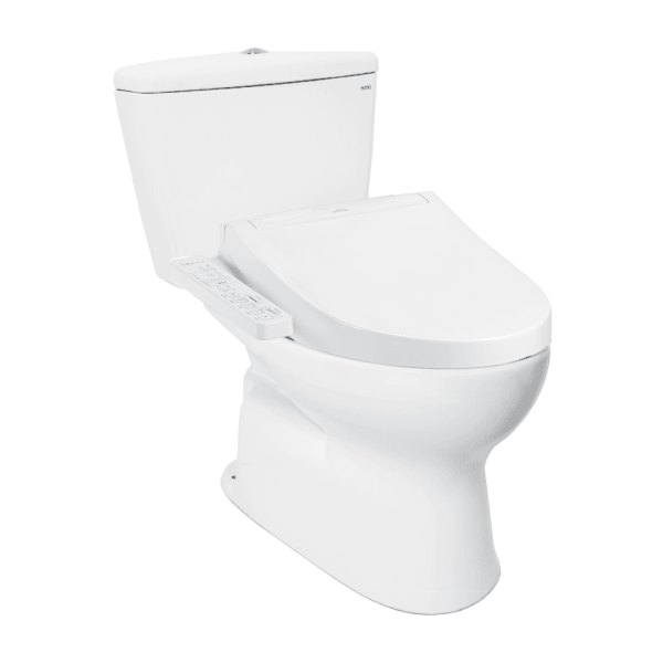 Bồn Cầu Điện Tử TOTO CS300DRW16#W Kèm Nắp Rửa Điện Tử WASHLET Dòng C2 - TCF23410AAA (220V)