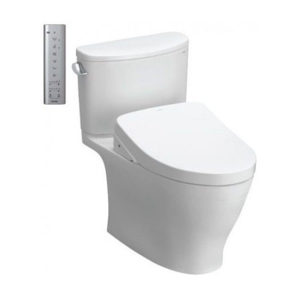 Bồn Cầu Điện Tử TOTO CS767CRW12#XW Kèm Nắp Rửa Điện Tử WASHLET (Loại Giấu Dây) Dòng S7 - TCF4911EZ (220V)