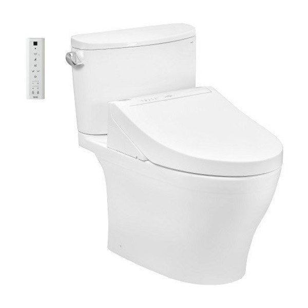 Bồn Cầu Điện Tử TOTO CS767CRW15#XW Kèm Nắp Rửa Điện Tử WASHLET (Loại Giấu Dây) Dòng C5 - TCF24460AAA (220V)