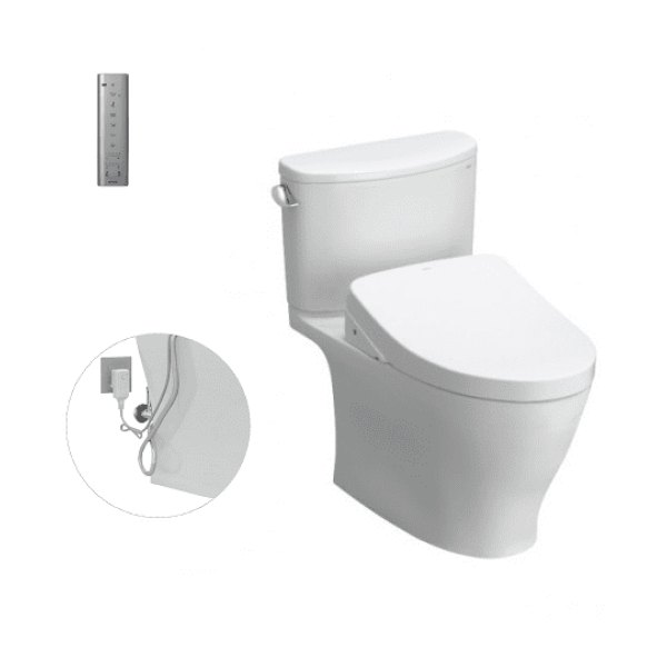 Bồn Cầu Điện Tử TOTO CS767RW11#XW Kèm Nắp Rửa Điện Tử WASHLET Dòng S7 - TCF4911Z (220V)