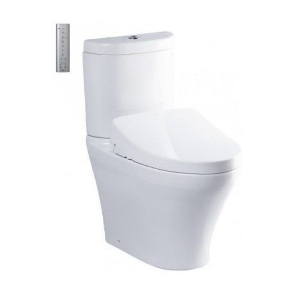 Bồn Cầu Điện Tử TOTO CS818CDW12#XW Kèm Nắp Rửa Điện Tử WASHLET (Loại Giấu Dây) Dòng S7 - TCF4911EZ (220V)