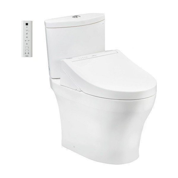 Bồn Cầu Điện Tử TOTO CS838CDW15#XW Kèm Nắp Rửa Điện Tử WASHLET (Loại Giấu Dây) Dòng C5 - TCF24460AAA (220V)