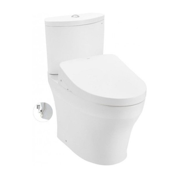 Bồn Cầu Điện Tử TOTO CS838DW11#XW Kèm Nắp Rửa Điện Tử WASHLET Dòng S7 - TCF4911Z (220V)