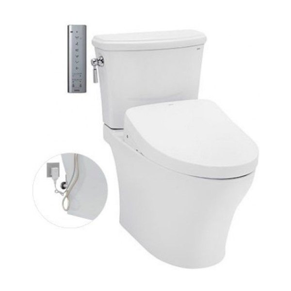 Bồn Cầu Điện Tử TOTO CS986GW11#XW Kèm Nắp Rửa Điện Tử WASHLET Dòng S7 - TCF4911Z (220V)