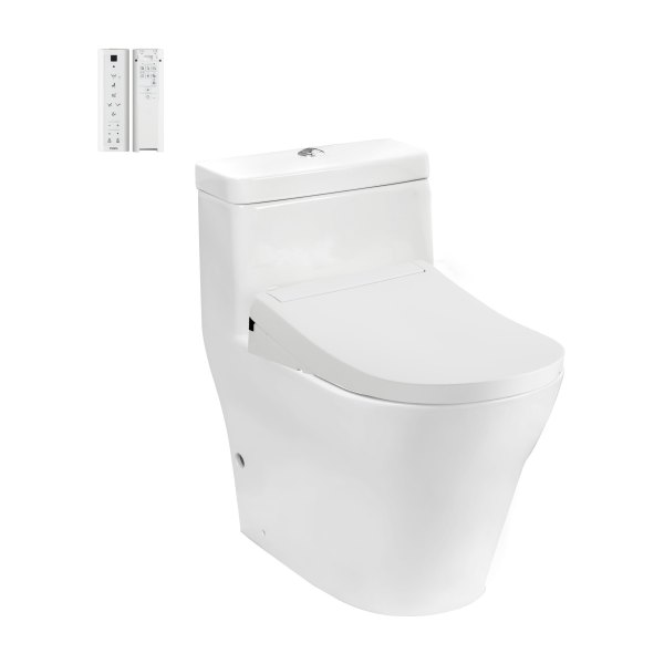 Bồn Cầu Điện Tử TOTO CW166RB#XW/TCF34320GAA#NW1/T53P100VR Kèm Nắp Rửa Điện Tử WASHLET Dòng S5 - TCF34320GAA (220V)