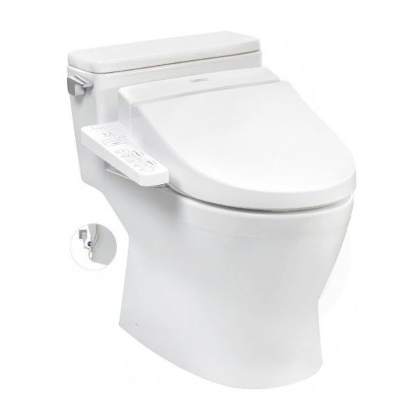 Bồn Cầu Điện Tử TOTO MS188VKW7#XW/T53P100VR Kèm Nắp Rửa Điện Tử WASHLET Dòng C2 - TCF6631A (220V)